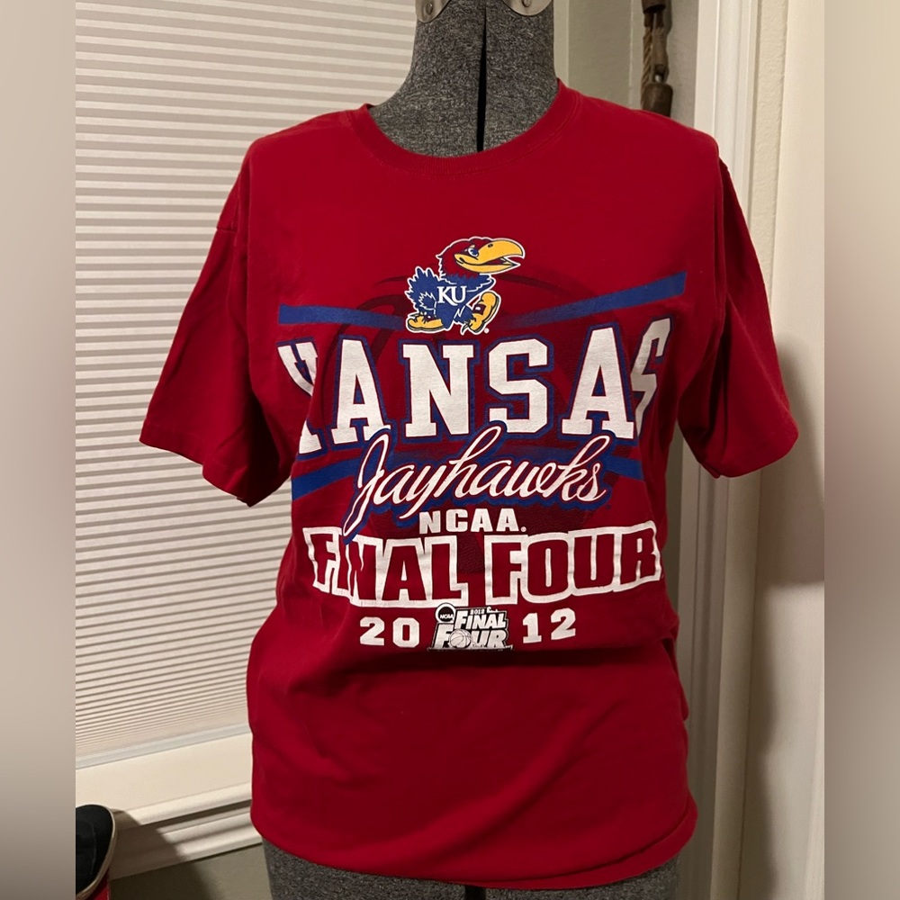 Kansas Jayhawks Basketball 2012 Final Four size Medium NCAA